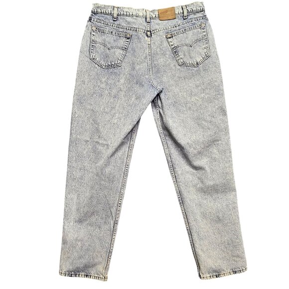 Levis 545 Vintage Men's Relaxed Fit Jeans W40 L32 Stained 90s - Picture 2 of 16